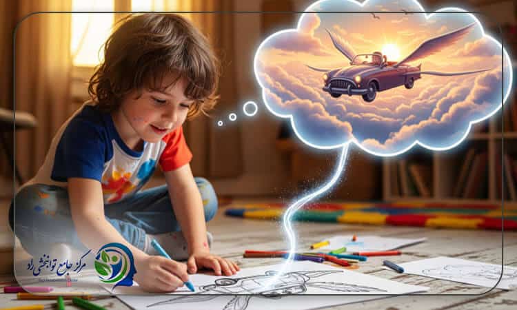 بازی نقاشی آینده برای ایجاد احساس امید در کودک